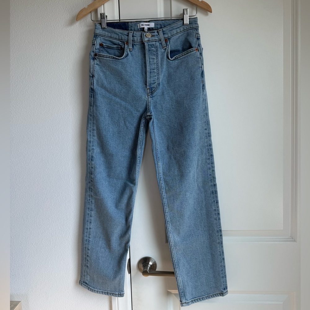 Redone 70s Stove Pipe Jeans Size 26